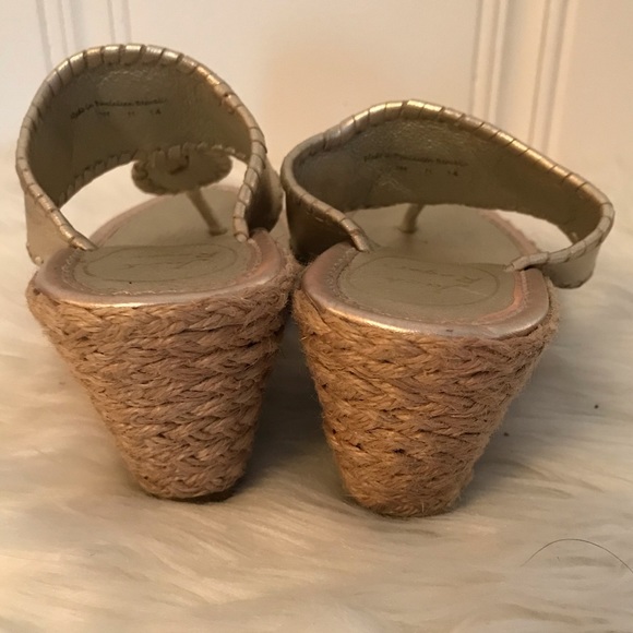 Jack Rogers Wedge Sandals EUC - Picture 3 of 5